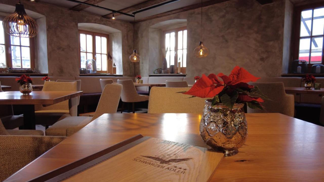 Hotel Restaurant Schwarzer Adler Bad Saulgau Exterior foto